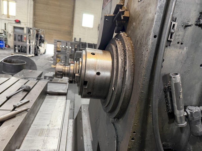 5" DEVLIEG 5K-120 CNC SPIRAMATIC HORIZONTAL BORING MILL WITH FAGOR CONTROL. STOCK # 0219826