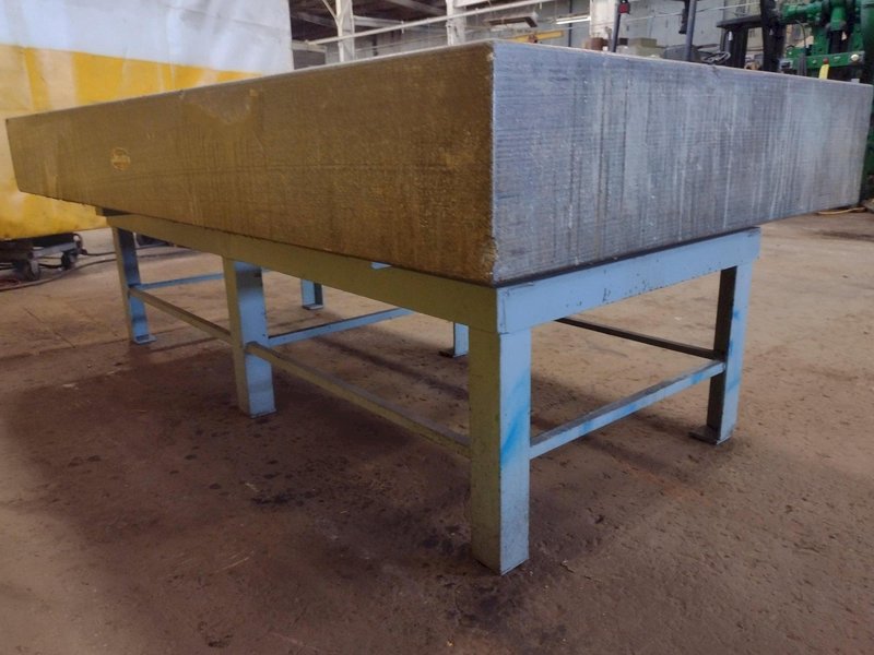 8&#039; X 4&#039; X 10&quot; CHALLENGE PRECISION LAYOUT INSPECTION GRANITE TABLE: STOCK #23791
