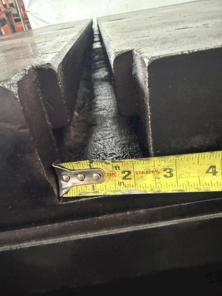 60" X 90" X 14" T-SLOTTED FLOOR PLATE. STOCK # 0632121