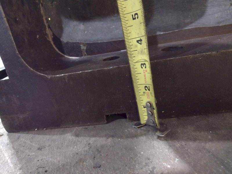 (2) 48" H X 29.5" W X 29" DEEP STEEL ANGLE PLATES: YOBRO #25794