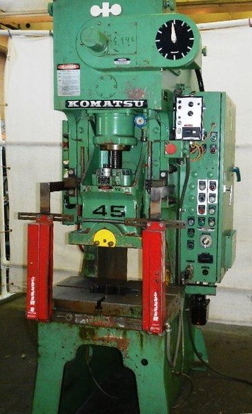 45 TON KOMATSU  MODEL OBS-45 OBI PRESS: STOCK #78543