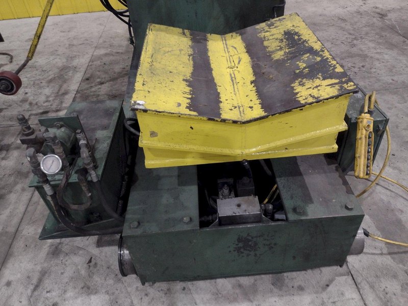 6,000 LBS AMERICAN MODEL #1000 MOTORIZED COIL REEL UNCOILER &amp; COIL CAR: STOCK #21322