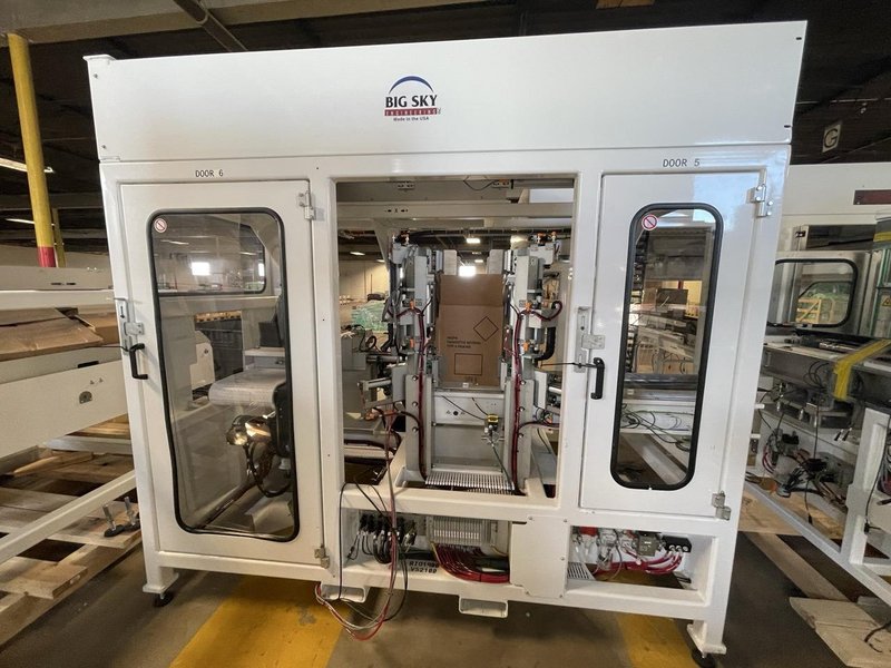 Big Sky 2-Up Automated Palletizer System – Dual-Zone High-Speed Carton Handling with Integrated Gantry