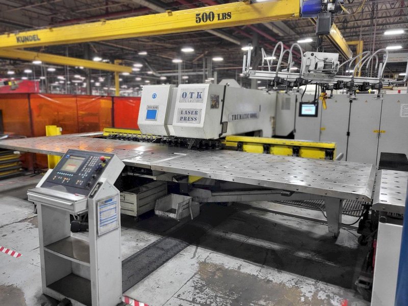 1999 Trumpf Trumatic 600L Combination Punch / Laser Cutting System (#5070)