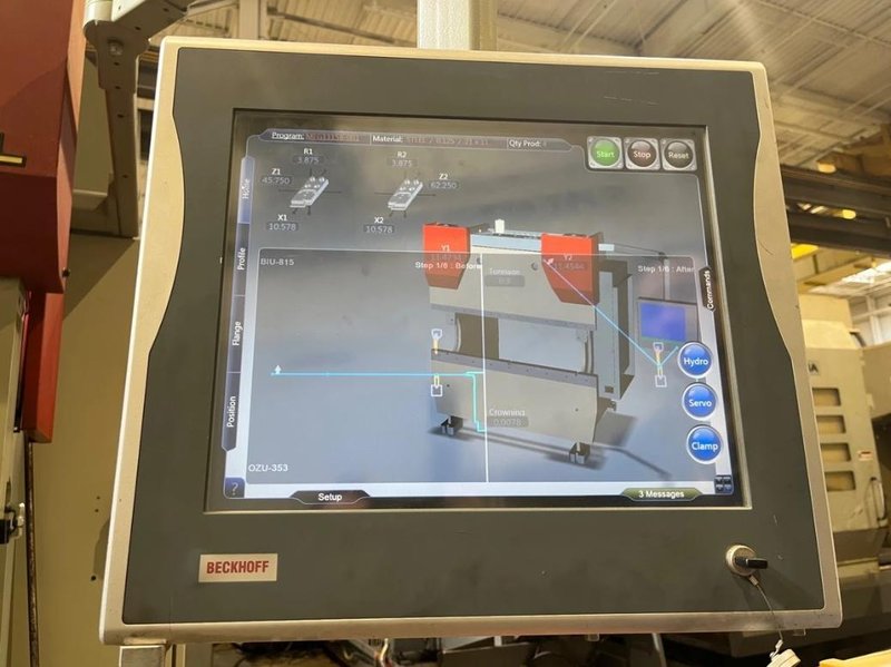 2011 Accurpress Accell 519012 CNC Press Brake (#5914)