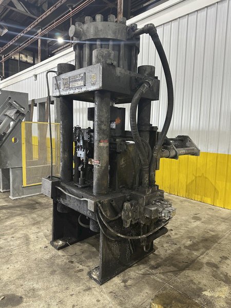 5&quot; (530 TON) AMD MODEL #530-2230 AUTOMATIC HYDRAULIC BAR &amp; BILLET SHEAR OR HYRDRAULIC PRESS: STOCK #22660