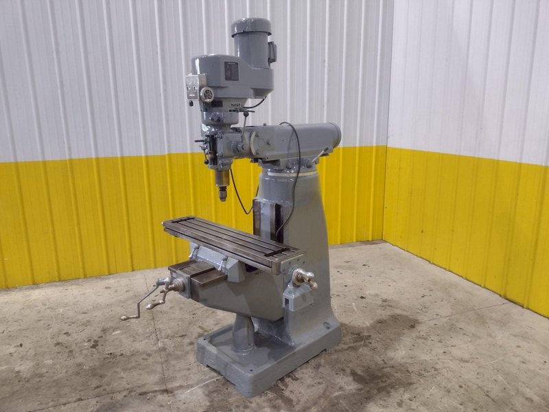 2 HP ALLIANT MODEL 100-1520 RAM TYPE VERTICAL MILL: STOCK #10353