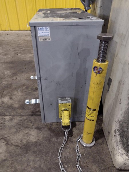 125 TON MINSTER MODEL #S2-125-48-36 SSDC PRESS, 10" STROKE: YOBRO #25090