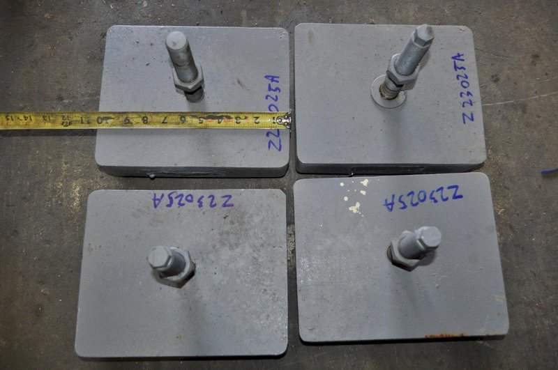10&quot; x 8.5&quot; VIBRO DYNAMICS ISOLATION PADS