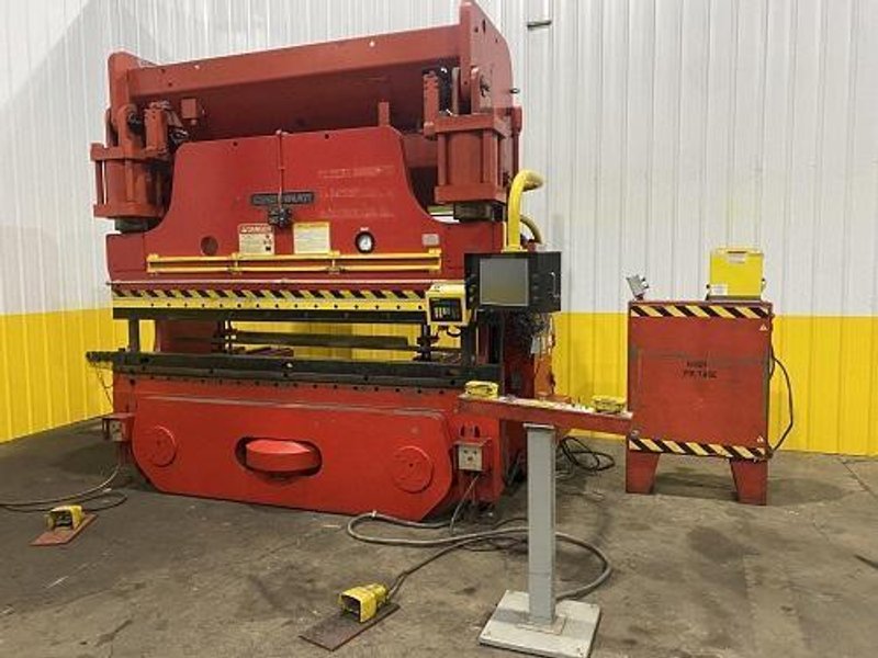 230 TON X 10' CINCINNATI M#230-8AS HYDRAULIC CNC PRESS BRAKE W/ CONTROLS