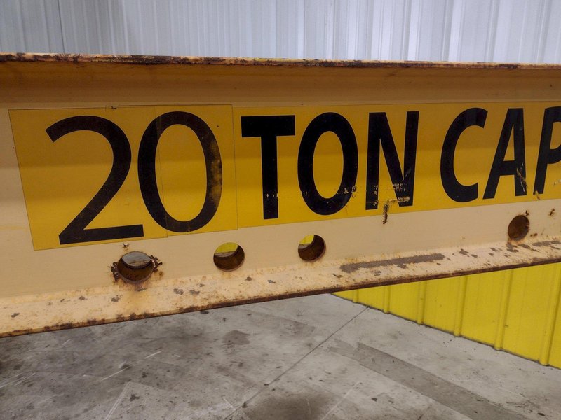 40,000 LBS (20 TON) X 10' PEERLESS CRANE SPREADER BAR LIFTING BEAM: STOCK #22643