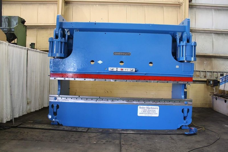 350 TON X 14' CINCINNATI HYDRAULIC PRESS BRAKE: STOCK #67233
