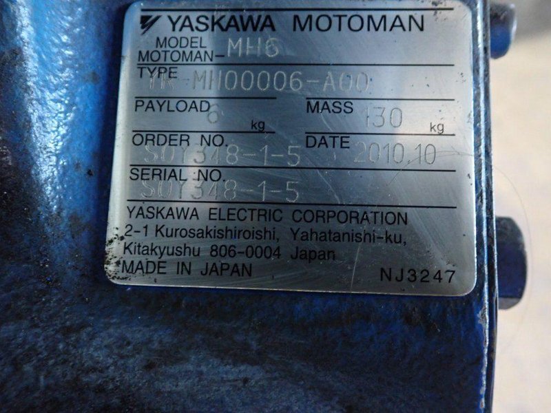 YASKAWA MOTOMAN ROBOT  -  MH6