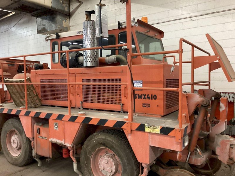SWX410 Shuttlewagon Mobile Railcar Mover