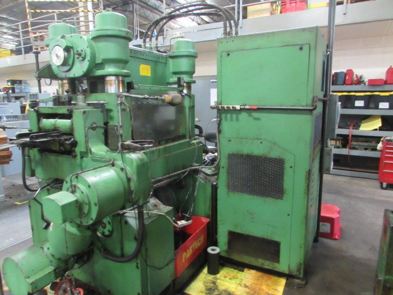 60 Ton Bruderer BSTA 60H High Speed Straight Side 4 Pillar Precision Press, 3/4&quot;- 3&quot; STR, 150-800 SPM Vari, BBV 300/200 Feeder