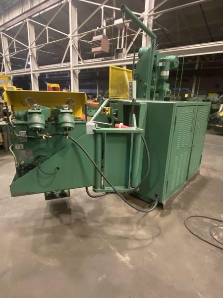 FE Model DTVA-4050-44 Inline Wire Drawer with FE Butt Welder