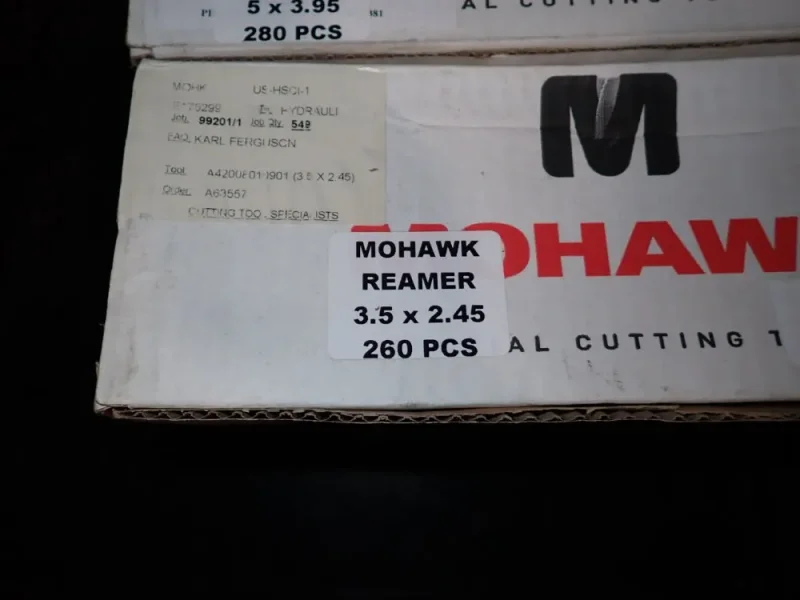 MOHAWK VARIOUS REAMERS