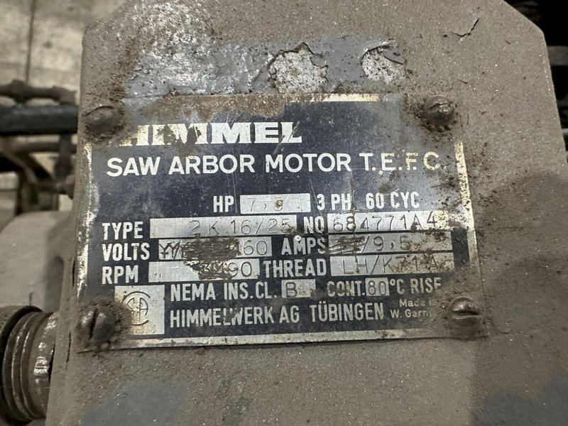 3.25"  CAPACITY TRD MANUFACTURING FLYING ABRASIVE CUTOFF SAW: STOCK #22591