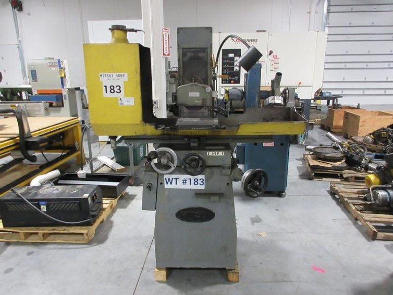 Mitsui MSG-200MH 6" x 12" Hand Feed Precision Surface Grinder- Auction Item