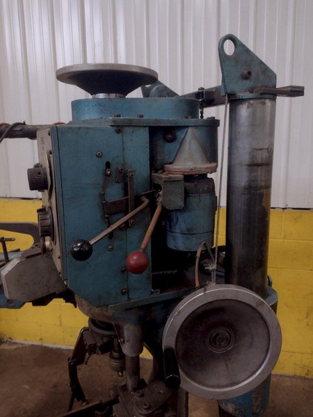 6-3/4" T-DRILL MODEL #T-150 PIPE COLLARING MACHINE WITH T-DRILL EC-150 END PROCESSING ATTACHMENT: STOCK #15864