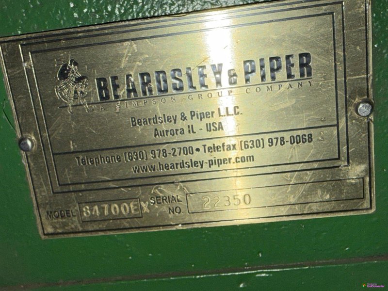 Beardsley &amp; Piper model 84700 muller Gearbox, Serial Number: 24350.  condition: New and unused