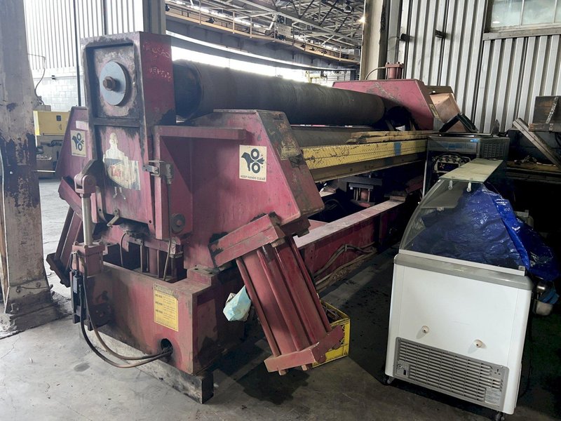 10' X 1" MONTGOMERY MODEL #4R-120100 4-ROLL HYDRAULIC PLATE BENDING ROLL: STOCK 17021