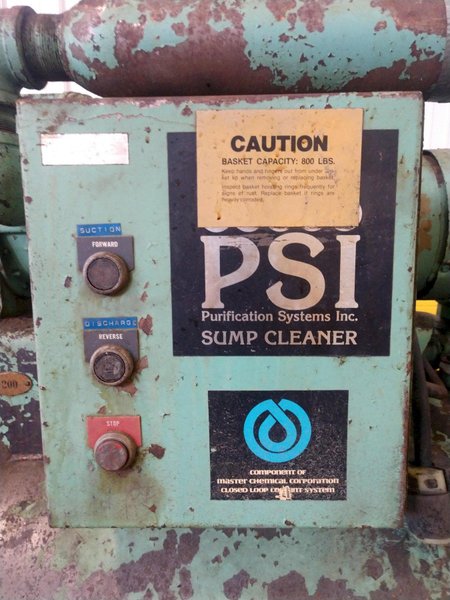 PSI PURIFICATION SYSTEMS SUMP SUCKER: STOCK 13180