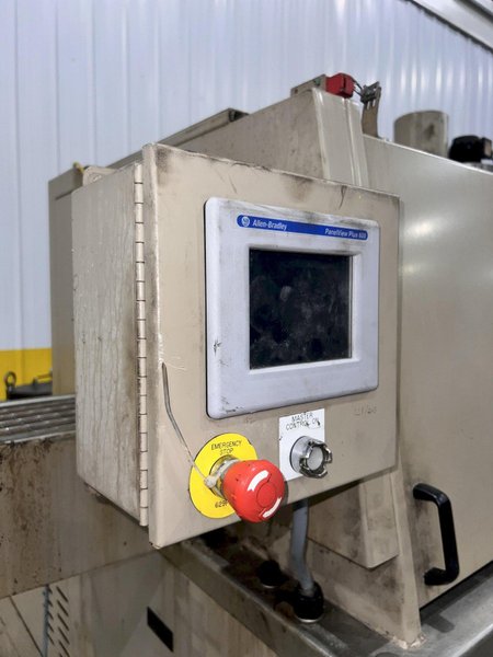 8&quot; WIDE RANSOHOFF LEAN-VEYOR STAINLESS STEEL MESH BELT PARTS WASHER, NEW 2013: STOCK #21924
