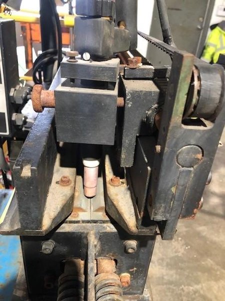 10&quot; X .135&quot; KENT CORPORATION COIL JOINER / SEAM WELDER