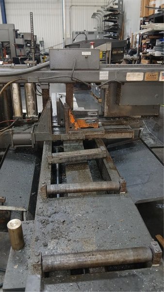 12.75″ x 12.75″ Hem H90A-1-B/F, Automatic Horizontal Band Saw, 1999 – Under Power