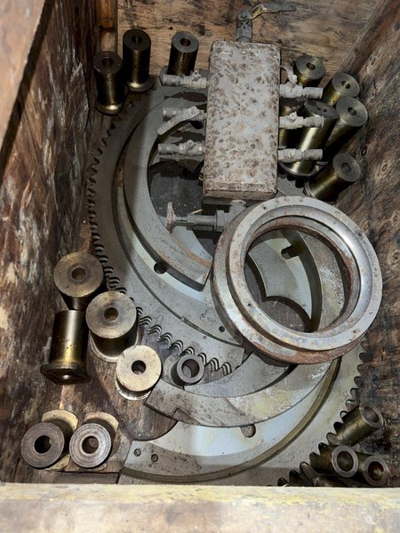 78" X 50' BESCO PORTABLE LATHE, ONSITE TURBINE WORK: STOCK #20735