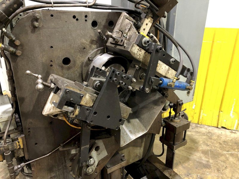 2&quot; MODERN MODEL #2E AUTOMATIC TUBE CUT-OFF MACHINE WITH LOAD RACK: STOCK #17258