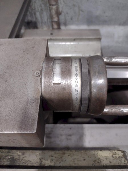 17" x 108" CLAUSING COLCHESTER MODEL #17 ENGINE LATHE, 3.25" HOLE: STOCK #14660