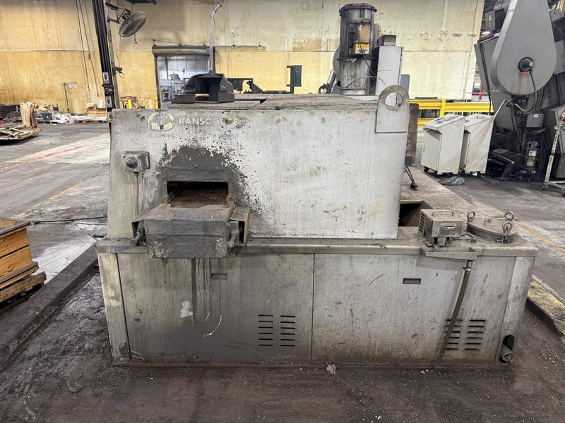 18" RANSOHOFF LEANVEYOR 3-STAGE STEEL MESH CONVEYOR PASS THROUGH PARTS WASHER, NEW 2017: YOBRO #24292