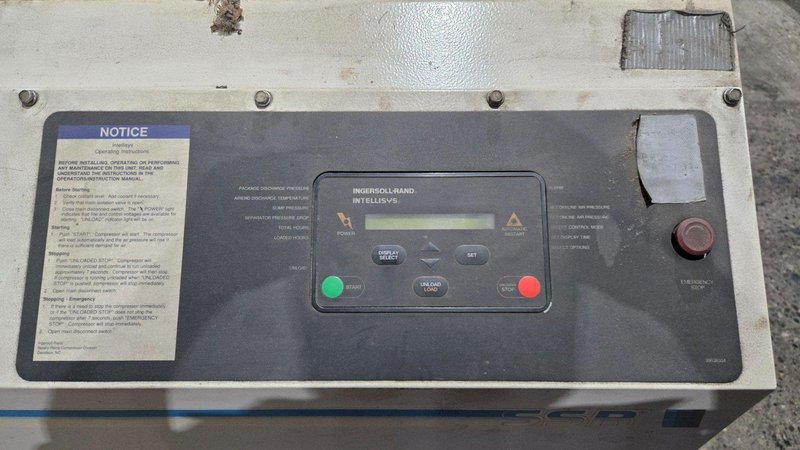 INGERSOLL RAND SSR-EP25SE 95CFM 125PSI 25HP AIR COMPRESSOR USED