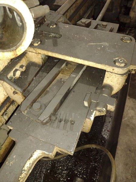 #2A WARNER &amp; SWASEY MODEL #M-3470 TURRET LATHE WITH CROSS SLIDING TURRET, " HOLE: YOBRO #24548