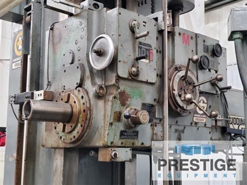 4&quot; Giddings &amp; Lewis Fraser 70A-DP4-T Table Type Horizontal Boring Mill