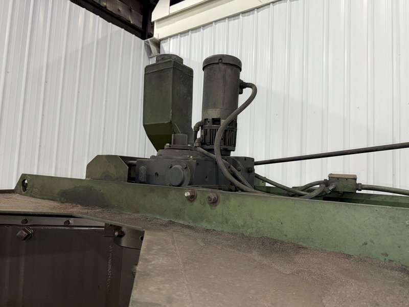 4 STATION X 20 HP -72&quot; X 40&quot; BRONCO SHOT BLAST ROTARY TABLE PART BLASTIN MACHINE: STOCK #23778