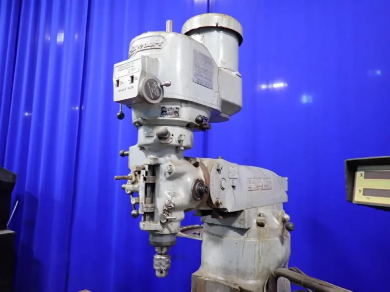 BRIDGEPORT 42" X 9" VERTICAL MILL
