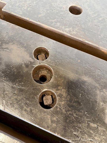 72" X 144" X 15" T-SLOTTED FLOOR PLATE. STOCK # 0114526