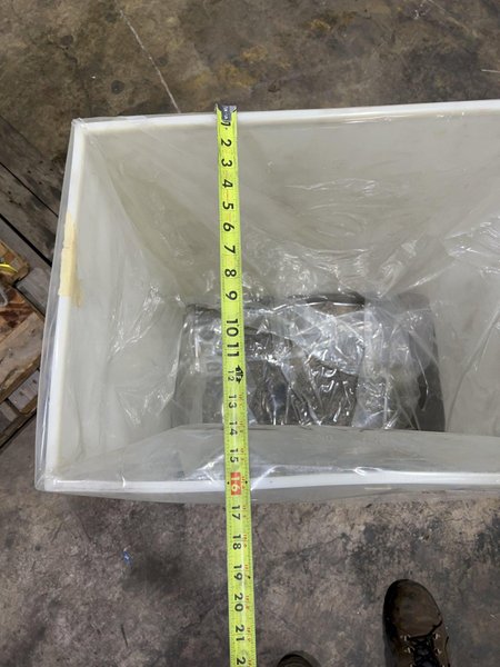 16&quot; X 24&quot; X 36&quot; DYNAMIC AIR MODEL #388-CRUNCHER HYDRAULIC COMPACTOR: STOCK #16757