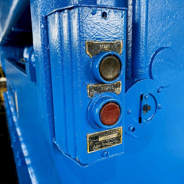 8&#039; X 1/4&quot; STEELWELD 4B-8 MECHANICAL SHEAR. STOCK # 0415921