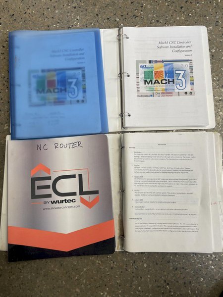 60&quot; x 120&quot; PRECISION AUTOMATION  PA 1000 CNC ROUTER: STOCK #14758