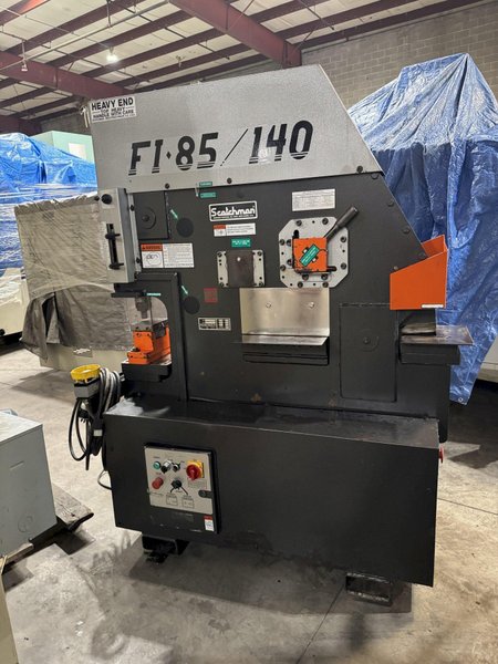 85 Ton Scotchman F18507 14M Hydraulic Ironworker