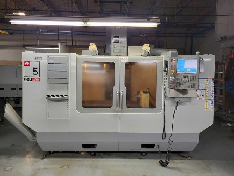 Haas VF-5B/40 CNC VMC, 2009 – Haas Rotary Indexer