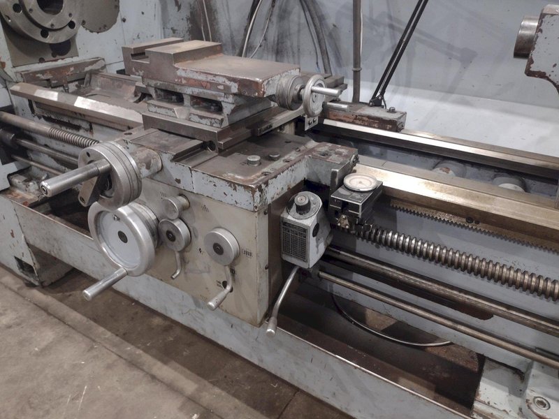 25" x 60" TARNOW TOOLMEX MODEL #TUJ50M ENGINE LATHE 3.5" HOLE : YOBRO #25841