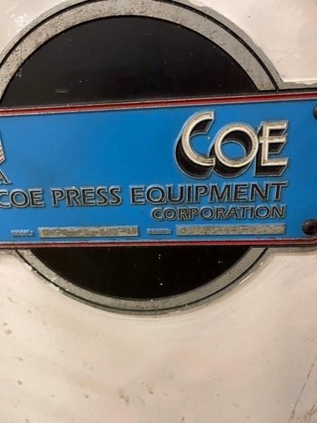 8000 lbs x 18" Coe Coil Reel and Powered Straightener