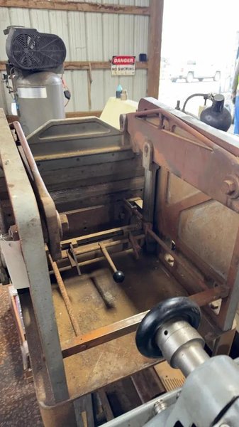 DIACRO MODEL #1 HAND OPERATED PRESS BRAKE: YOBRO #24962