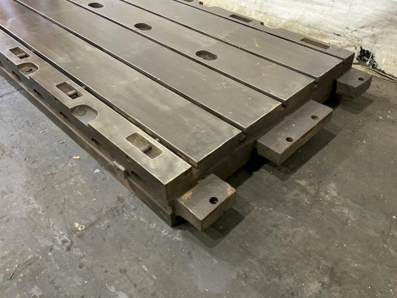 192" X 60" T-SLOTTED FLOOR PLATE: STOCK #81415