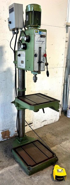 24&quot; Solberga Single Spindle Drill SE1735, Floor, Gear Head, Nice
